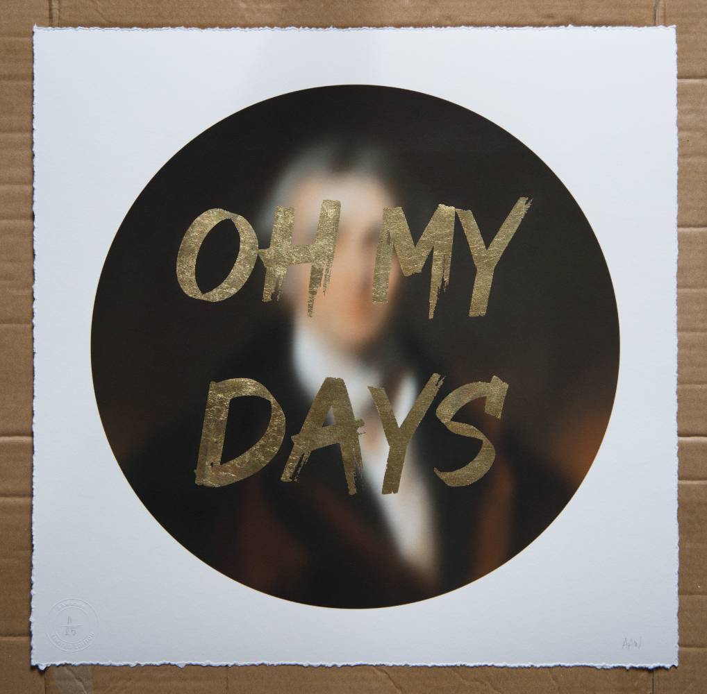 AAWatson Giclee AAWatson 'Oh My Days' | Limited Edition Print