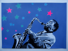 Load image into Gallery viewer, Game Over Original GAME OVER | Saxy Time | Original Spray Paint And Stencil