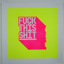 Load image into Gallery viewer, Grow Up Print Grow Up | Fuck This Shit | Stencil and Spray paint

