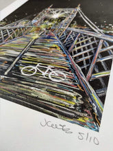 Load image into Gallery viewer, John Curtis Print John Curtis | Bristol Gaol Ferry Bridge | Limited Edition Print