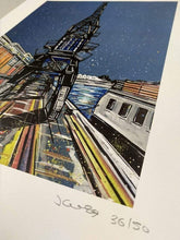 Load image into Gallery viewer, John Curtis Print John Curtis | Bristol M Shed and Crane | Limited Edition Print