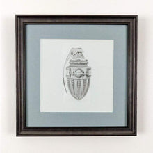 Load image into Gallery viewer, Magnus Gjoen Print Magnus Gjoen | Hand Grenade - Art Therapy Framed Print