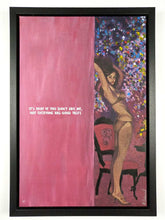 Load image into Gallery viewer, Mr. Controversial Canvas Hand Embellished Canvas Mr. Controversial | It's Ok If You Don't Like Me - Hand Embellished Canvas