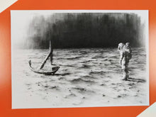 Load image into Gallery viewer, Pejac Giclee Pejac | H20 (mini print) Framed