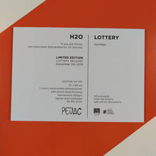 Load image into Gallery viewer, Pejac Giclee Pejac | H20 (mini print) Framed