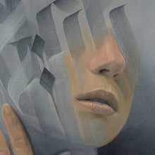 Load image into Gallery viewer, sagaz Print Sagaz | Callihead | Original Oil on Canvas