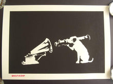 Load image into Gallery viewer, West Country Prince Screen print Banksy HMV Replica by Artist West Country Prince