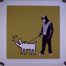 Load image into Gallery viewer, West Country Prince Screen print Olive Banksy Choose Your Weapon Replica by Artist West Country Prince