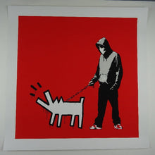 Load image into Gallery viewer, West Country Prince Screen print Banksy Choose Your Weapon Replica by Artist West Country Prince