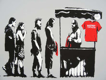 Load image into Gallery viewer, West Country Prince Screen print Banksy Destroy Capitalism Replica by Artist West Country Prince