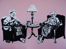 Load image into Gallery viewer, West Country Prince Screen print Banksy Grannies Replica by Artist West Country Prince