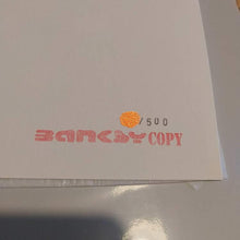 Load image into Gallery viewer, West Country Prince Screen print Banksy Happy Choppers Replica by Artist West Country Prince