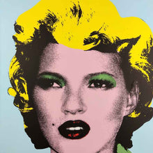 Load image into Gallery viewer, West Country Prince Screen print Banksy Kate Moss (Original Colour) Replica by Artist West Country Prince