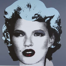 Load image into Gallery viewer, West Country Prince Screen print Banksy Kate Moss (Grey) Replica by Artist West Country Prince