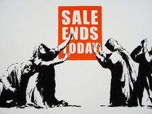Load image into Gallery viewer, West Country Prince Screen print Banksy Sale Ends Replica by Artist West Country Prince