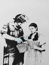 Load image into Gallery viewer, West Country Prince Screen print Banksy Stop and Search Replica by Artist West Country Prince