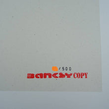 Load image into Gallery viewer, West Country Prince Screen print Banksy Radar Rat Replica by Artist West Country Prince