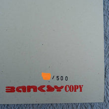 Load image into Gallery viewer, West Country Prince Screen print Banksy Toxic Mary Replica by Artist West Country Prince
