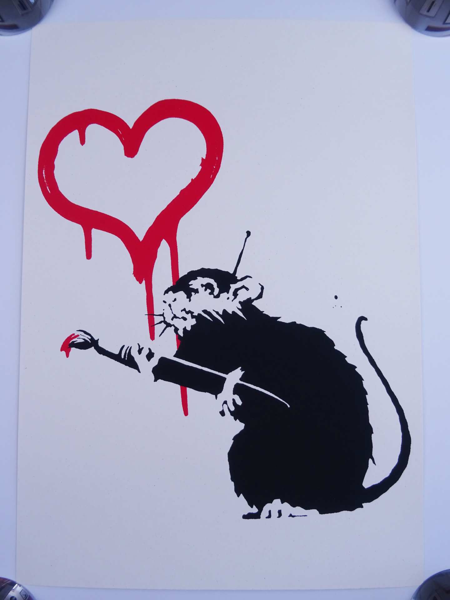 WCP バンクシー LOVE RAT WEST COUNTRY PRINCE West Country Prince | Banksy Replica | Love Rat – We Have Your Prints