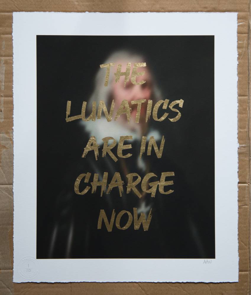 AAWatson Giclee AAWatson 'The Lunatics Are In Charge Now' | Limited Edition Print