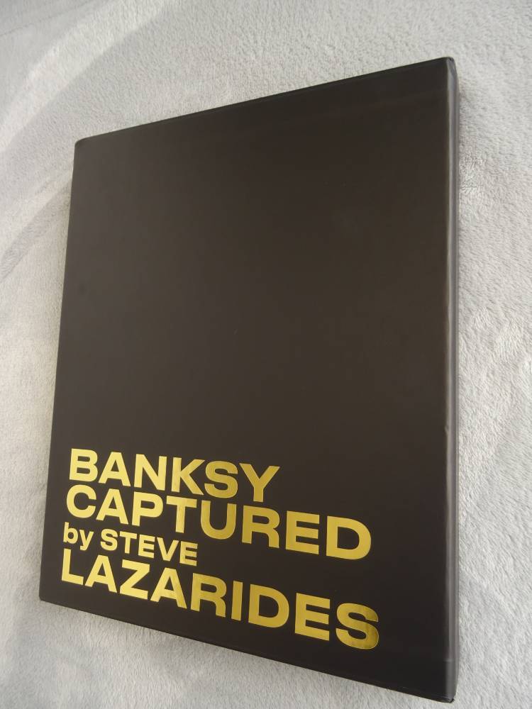 Banksy Book Banksy Captured - Vol. 1 Black Edition By Steve Lazarides
