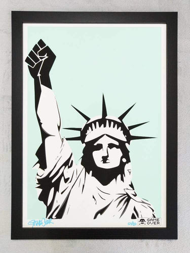 Game Over Giclee GAME OVER | Statue Of Hypocrisy | Limited Edition Print