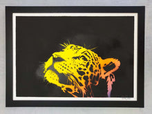 Load image into Gallery viewer, Game Over Original GAME OVER | Leopard | Original Spray Paint And Stencil

