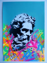Load image into Gallery viewer, Game Over Original GAME OVER | Zeus Love | Original Spray Paint And Stencil
