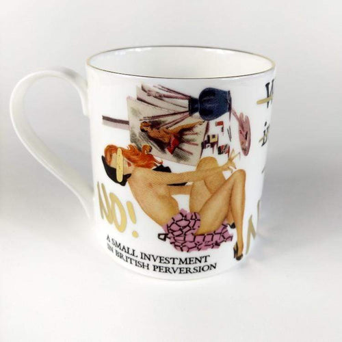 Grayson Perry Sculpture Grayson Perry | A Small Investment in British Perversion Mug, 3D Art sculpture