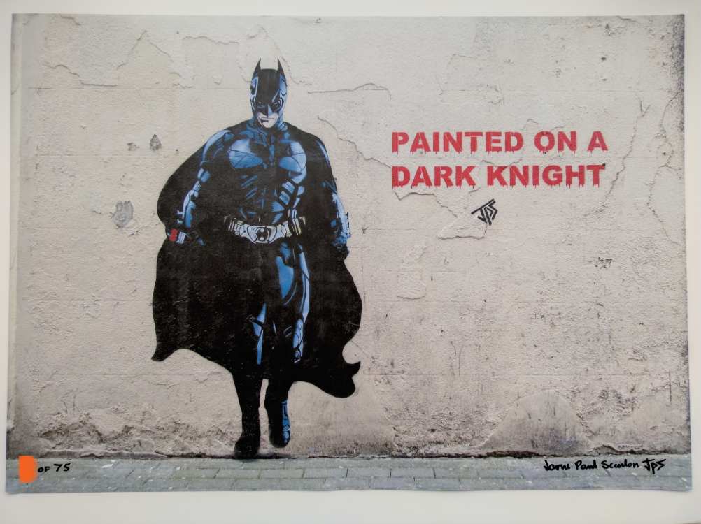 JPS Print JPS | Painted on A Dark Knight | Print