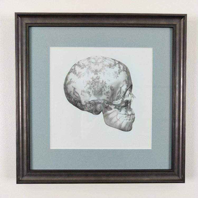 Magnus Gjoen Print Magnus Gjoen | Skull - Art Therapy Framed Print