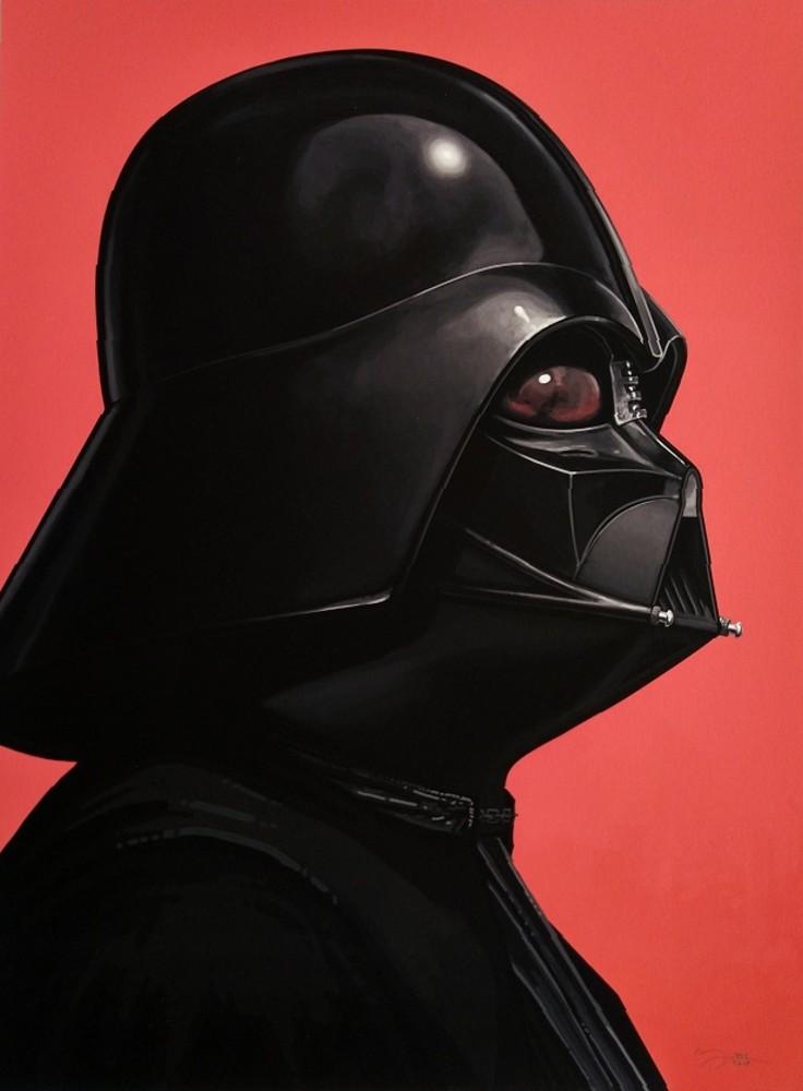 Movie Poster Print Mondo Prints - Darth Vader Portrait | Alternative Movie Poster by Mike Mitchell