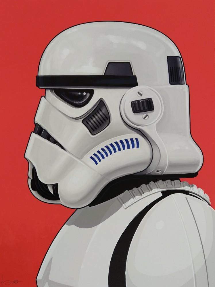 Movie Poster Print Mondo Prints - Storm Trooper Portrait | Alternative Movie Poster by Mike Mitchell