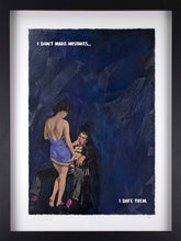 Load image into Gallery viewer, Mr. Controversial Canvas Float Framed Print Mr. Controversial | I Don&#39;t Make Mistakes - Hand Embellished Canvas &amp; Limited Edition Print
