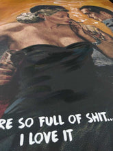 Load image into Gallery viewer, Mr. Controversial Canvas Mr. Controversial | You&#39;re So Full Of Shit - Hand Embellished Canvas
