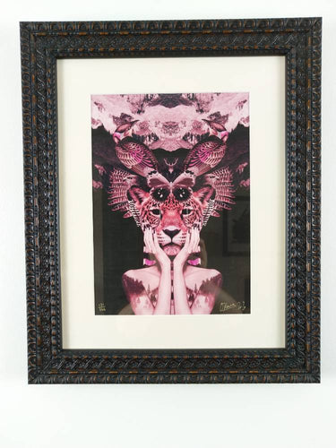 Olly Howe Print Olly Howe | Night Of The Jaguar Framed Limited Edition Print