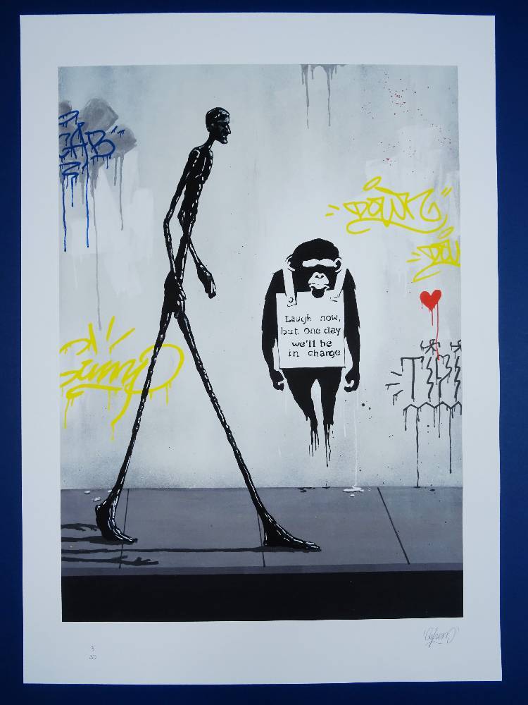 Shem Giclee Banksy Shem | Giacometti vs... | Limited Edition Print