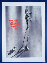 Load image into Gallery viewer, Shem Giclee Blek Le Rat Shem | Giacometti vs... | Limited Edition Print
