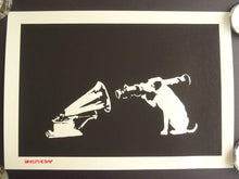 Load image into Gallery viewer, West Country Prince Screen print Banksy HMV Replica by Artist West Country Prince
