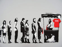 Load image into Gallery viewer, West Country Prince Screen print Banksy Destroy Capitalism Replica by Artist West Country Prince
