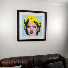 Load image into Gallery viewer, West Country Prince Screen print Banksy Kate Moss (Original Colour) Replica by Artist West Country Prince
