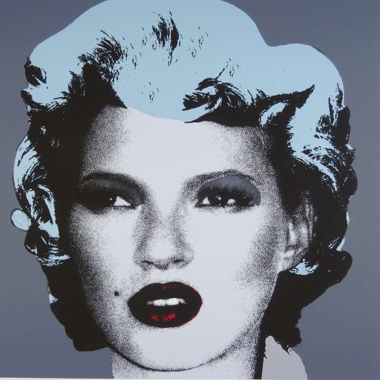 West Country Prince | Banksy Replica | Kate Moss Grey – We Have Your Prints