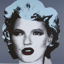 Load image into Gallery viewer, West Country Prince Screen print Banksy Kate Moss (Grey) Replica by Artist West Country Prince
