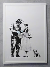 Load image into Gallery viewer, West Country Prince Screen print Banksy Stop and Search Replica by Artist West Country Prince
