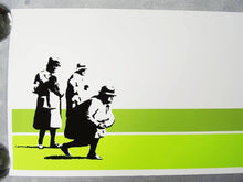 Load image into Gallery viewer, West Country Prince Screen print Banksy Bomb Middle England Replica by Artist West Country Prince
